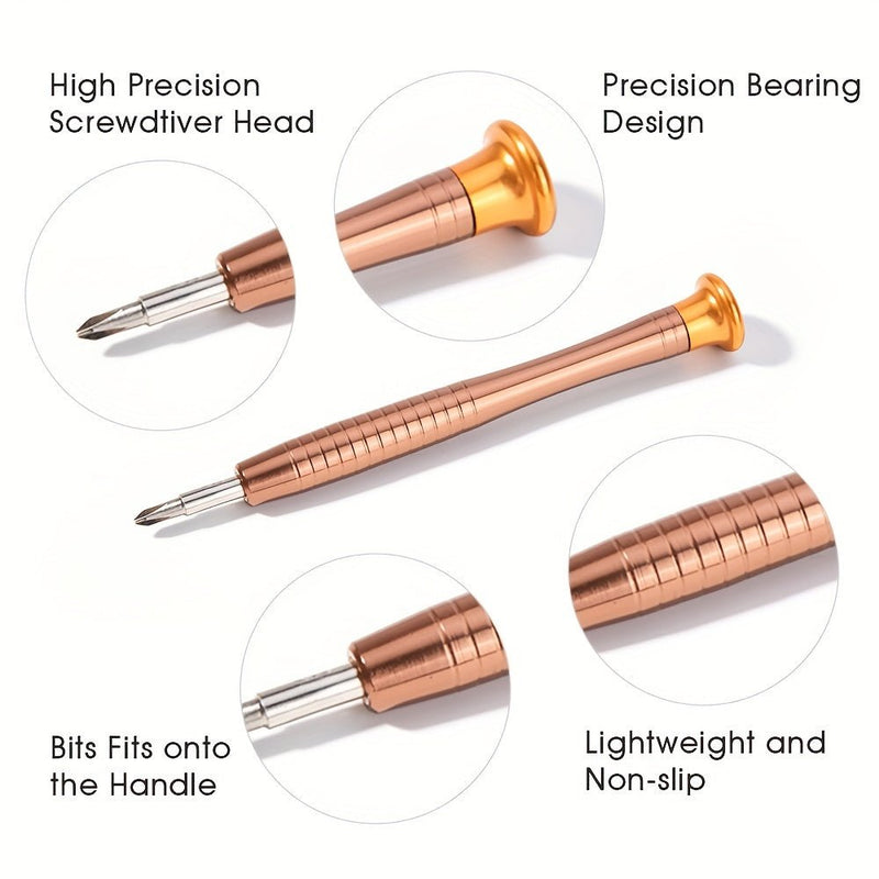 25-in-1 Precision Screwdriver Set - Magnetic Electronic Repair Tools Kit for Phone, Camera, Watch, Laptop - Perfect Birthday or Christmas Gift for Men, Fathers, and Husbands - SACASUSA