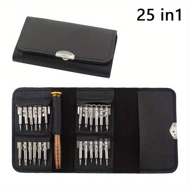 25-in-1 Precision Screwdriver Set - Magnetic Electronic Repair Tools Kit for Phone, Camera, Watch, Laptop - Perfect Birthday or Christmas Gift for Men, Fathers, and Husbands - SACASUSA