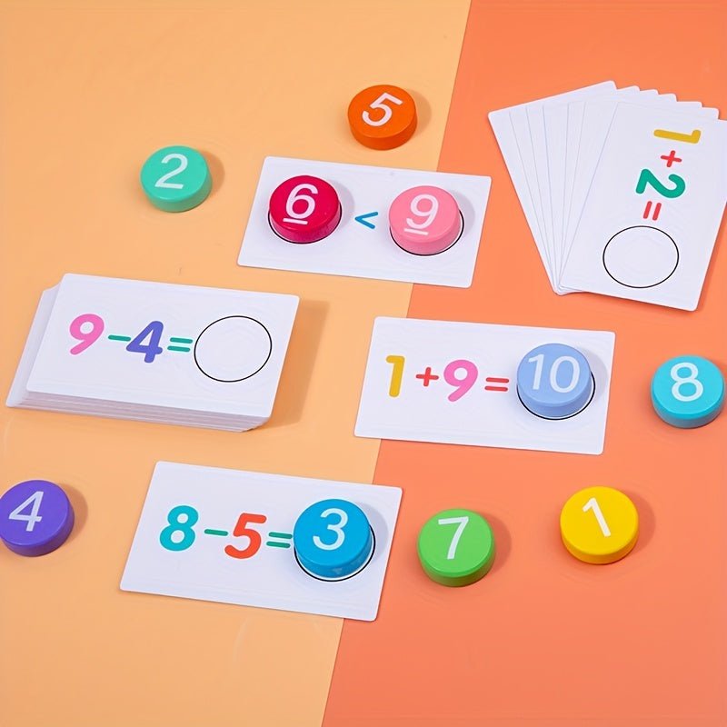 Aprende & Juega: Juguete Montessori de Lectura y Matemáticas para Niños 5-7 - Mejora Habilidades Divirtiéndote, Regalo Ideal para Fiestas - SACASUSA