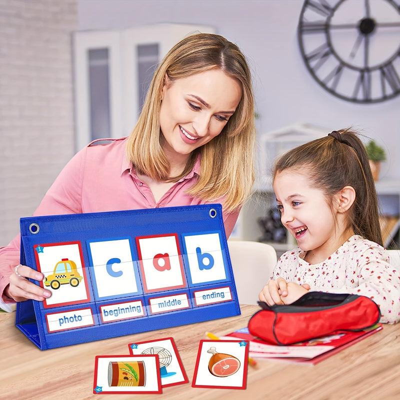 Fomenta la Alfabetización con Diversión: Kit Interactivo de Lectura y Ortografía para Niños - Regalo Perfecto para Clase y Fiestas - SACASUSA