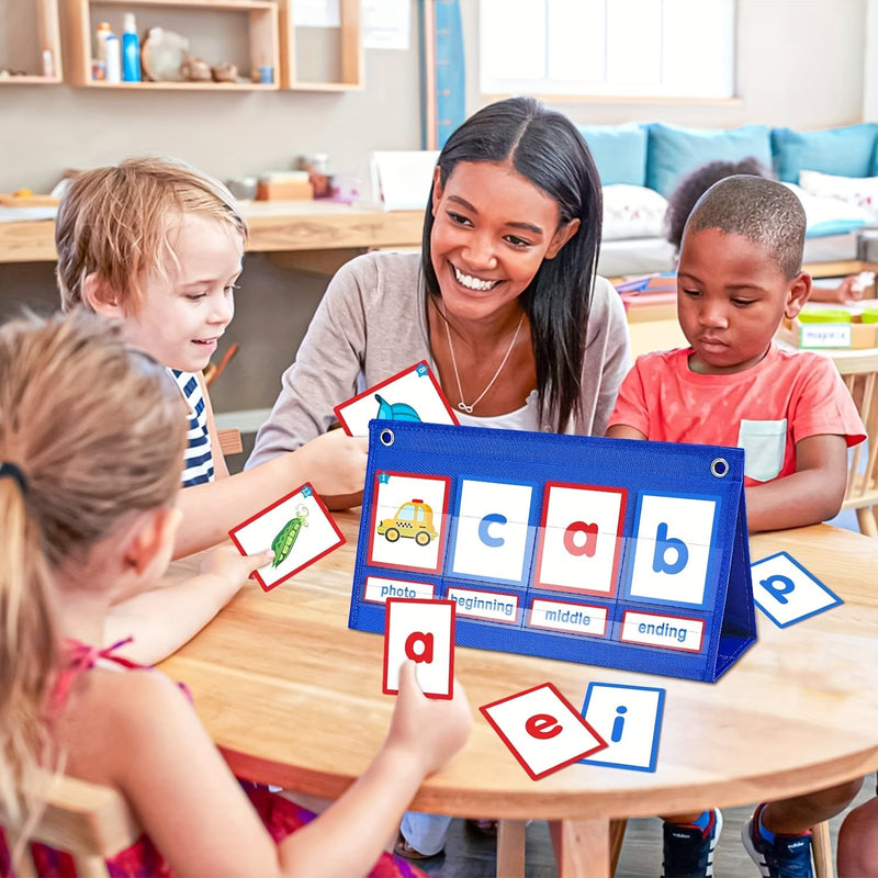 Fomenta la Alfabetización con Diversión: Kit Interactivo de Lectura y Ortografía para Niños - Regalo Perfecto para Clase y Fiestas - SACASUSA