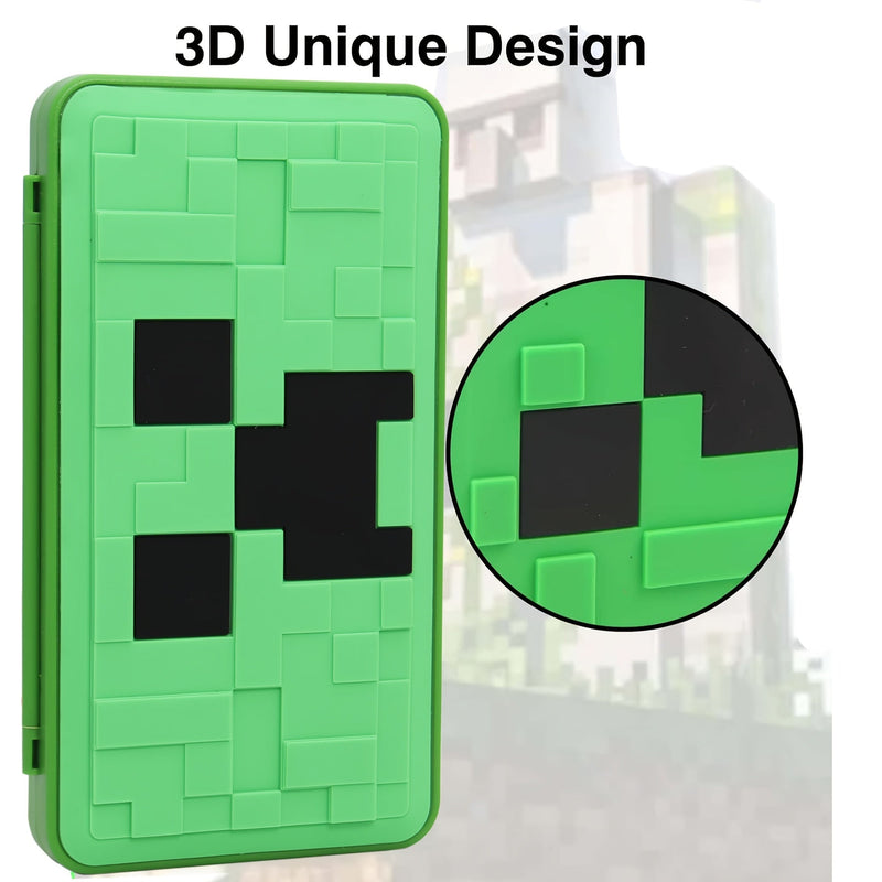 Funda MAYAPHILOS para Switch – Capacidad 24+24 Juegos y Tarjetas SD, Duradera, Portátil, Impermeable, Compatible con Lite/OLED - SACASUSA