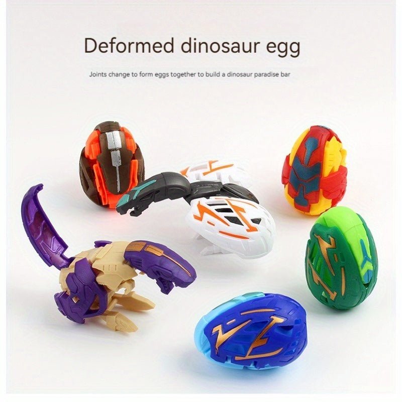 "Huevos de Dinosaurio Transformables de 3.1"" - Juguetes Coleccionables y Decoración Festiva para Regalos" - SACASUSA