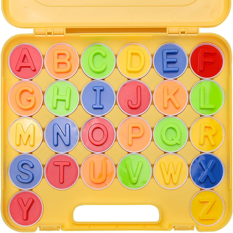 Huevos Descubrimiento ABC Montessori: Juego Interactivo de 26 Piezas de Alfabeto y Clasificación de Formas para el Aprendizaje Preescolar | Regalo Ideal de Pascua - SACASUSA