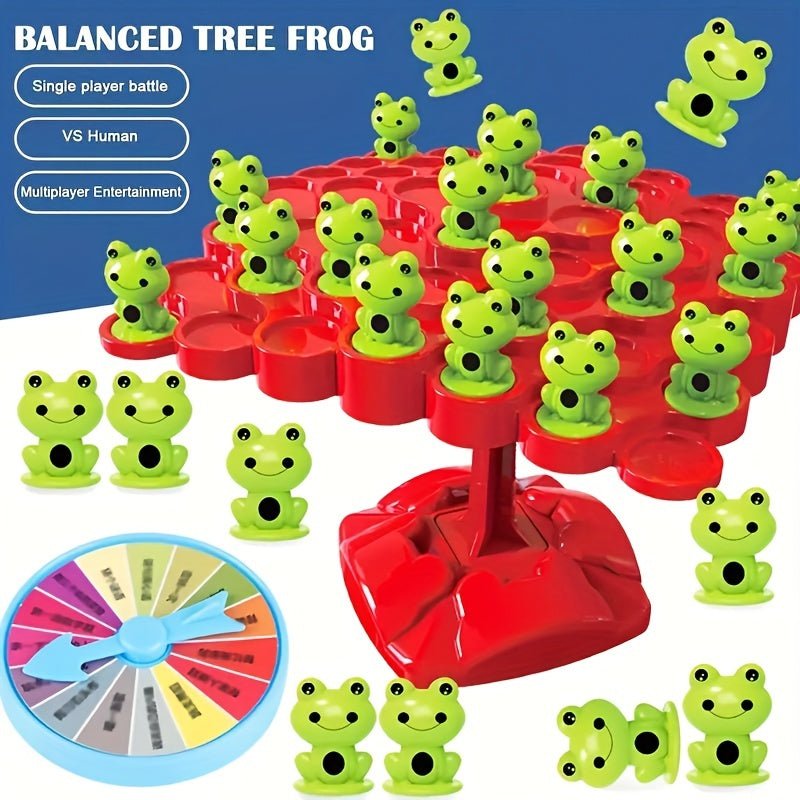 Juego de "árbol de equilibrio de rana", Juegos de batallas para niños - ideal para regalar - SACASUSA