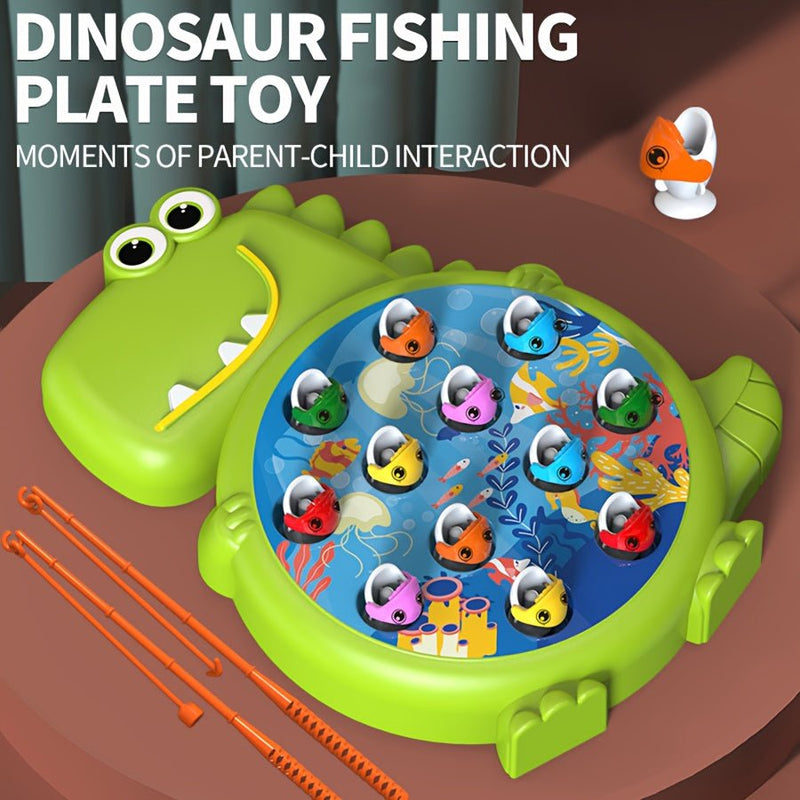 Juego de Pesca Magnético Dinosaurio para Niños – Mejora la Coordinación con Puzle Seguro, Ideal 3-6 Años, Regalo Perfecto - SACASUSA