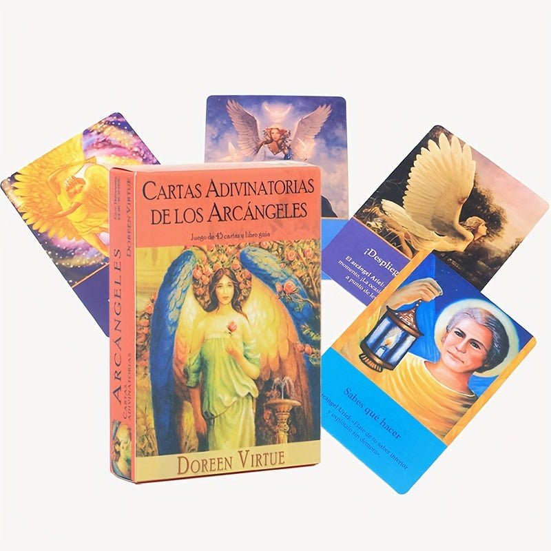 Perspectivas Angélicas: Cartas Oráculo de Arcángeles para la Adivinación Espiritual y Entretenimiento - SACASUSA