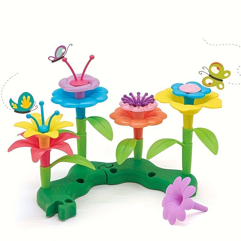 Set de Juego de Jardín STEM de 72 Piezas: Diversión Educativa y Creativa para Niños de 3-6 Años - Regalo Ideal para Preescolar - SACASUSA