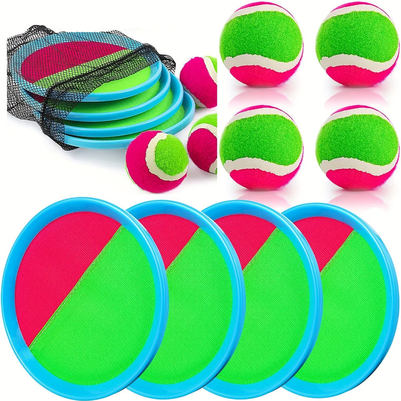 Set de Paddle Ball para Playa y Jardín - Juego Familiar al Aire Libre, Regalo Ideal para Niños de 6-8 Años - SACASUSA