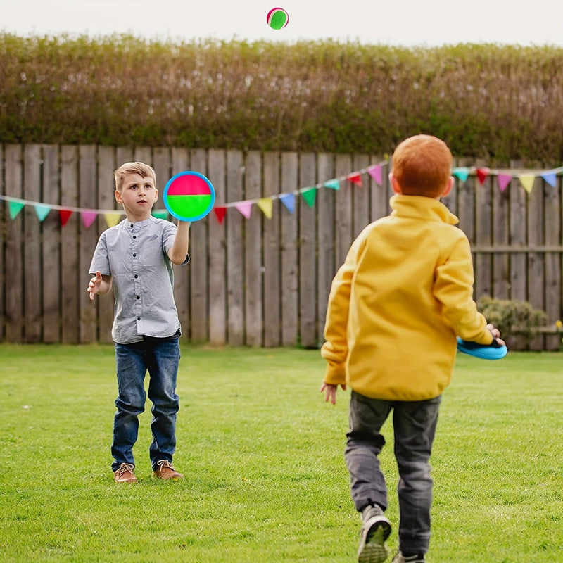 Set de Paddle Ball para Playa y Jardín - Juego Familiar al Aire Libre, Regalo Ideal para Niños de 6-8 Años - SACASUSA