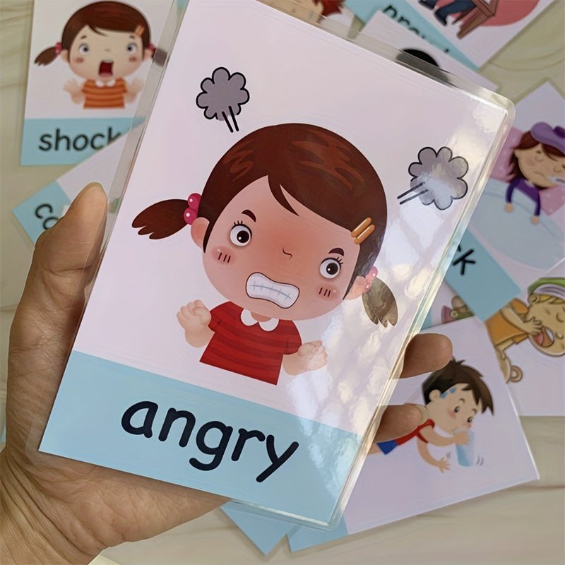 Tarjetas Didácticas Montessori de Vocabulario en Inglés: Juego de Memoria y Aprendizaje Divertido con Dibujos Animados para Niños - SACASUSA