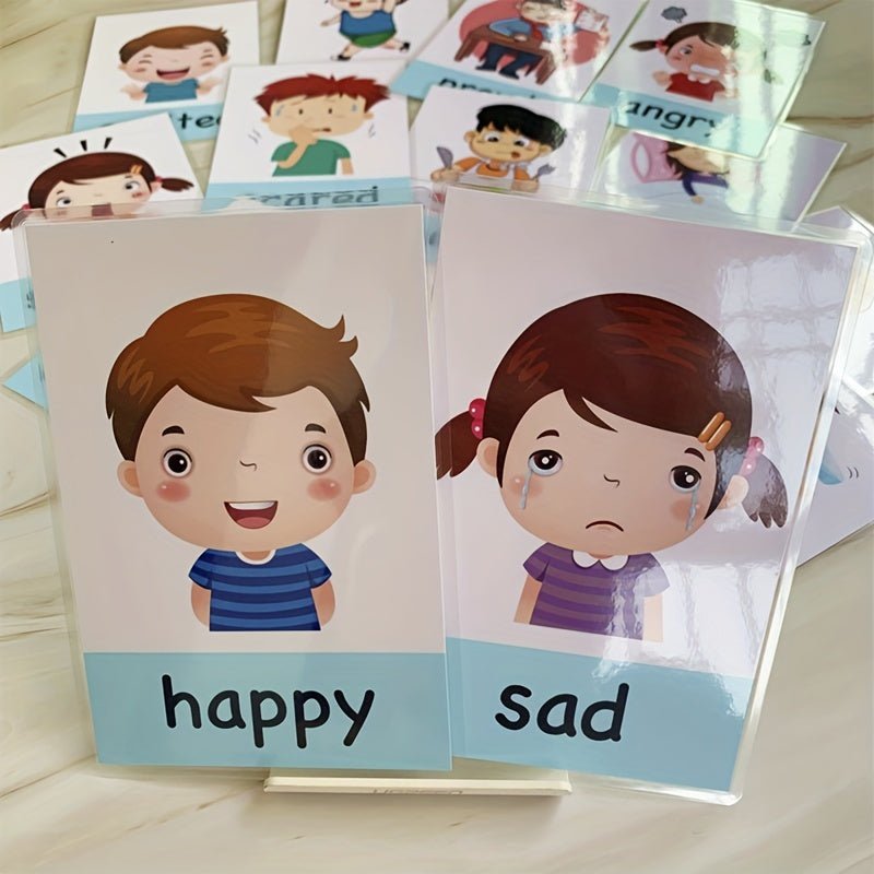 Tarjetas Didácticas Montessori de Vocabulario en Inglés: Juego de Memoria y Aprendizaje Divertido con Dibujos Animados para Niños - SACASUSA