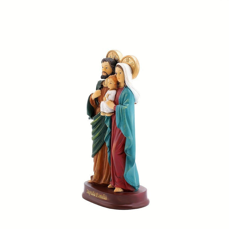 1 Estatua De La Sagrada Familia, Estatuas De La Sagrada Familia Católica Con El Niño Jesús, Regalo Religioso, Figura De La Sagrada Familia Jesús María José, Adecuada Para Decoración Religiosa, Decoración De La Habitación, Decoración Del Hogar - SACASUSA