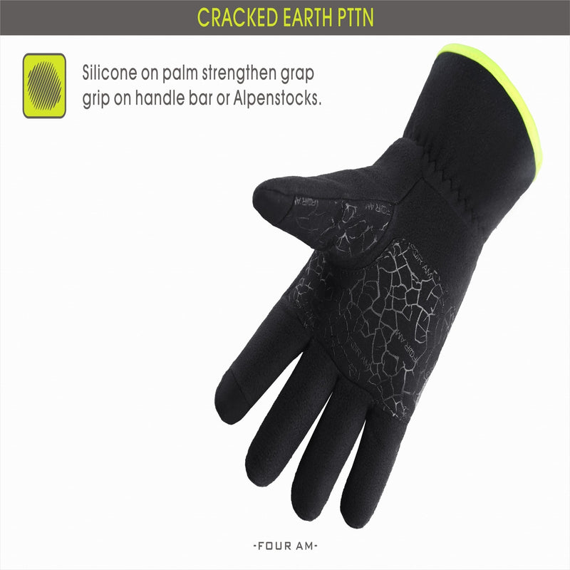 1 Par De Guantes De Invierno De Lana Resistentes Para Exteriores, Guantes Térmicos De Invierno De 30-50 Fahrenheit, Guantes Cálidos Para Pantalla Táctil Para Clima Frío Para Mujeres Y Hombres, Guantes De Trabajo - SACASUSA