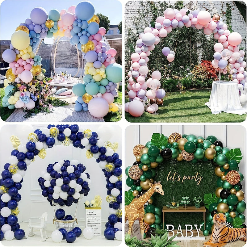 1 Set, Kit De Soporte De Arco De Globos Ajustable Con Base De Llenado De Agua Y Marco De Arco De Globos Reutilizable, Utilizado Para Fiestas De Cumpleaños, Graduación, Bodas, Regalos De Novia Y Reuniones - SACASUSA