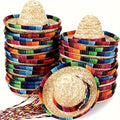 1 Unidad, Decoraciones Con Temática De Fiesta Con Una Cuerda Para Un Sombrero Mexicano De Ala Ancha En Miniatura En El Cinco De Mayo - SACASUSA