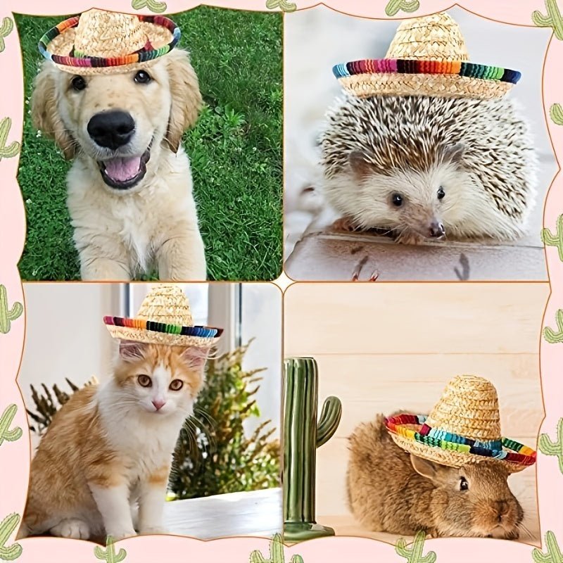 1 Unidad, Decoraciones Con Temática De Fiesta Con Una Cuerda Para Un Sombrero Mexicano De Ala Ancha En Miniatura En El Cinco De Mayo - SACASUSA