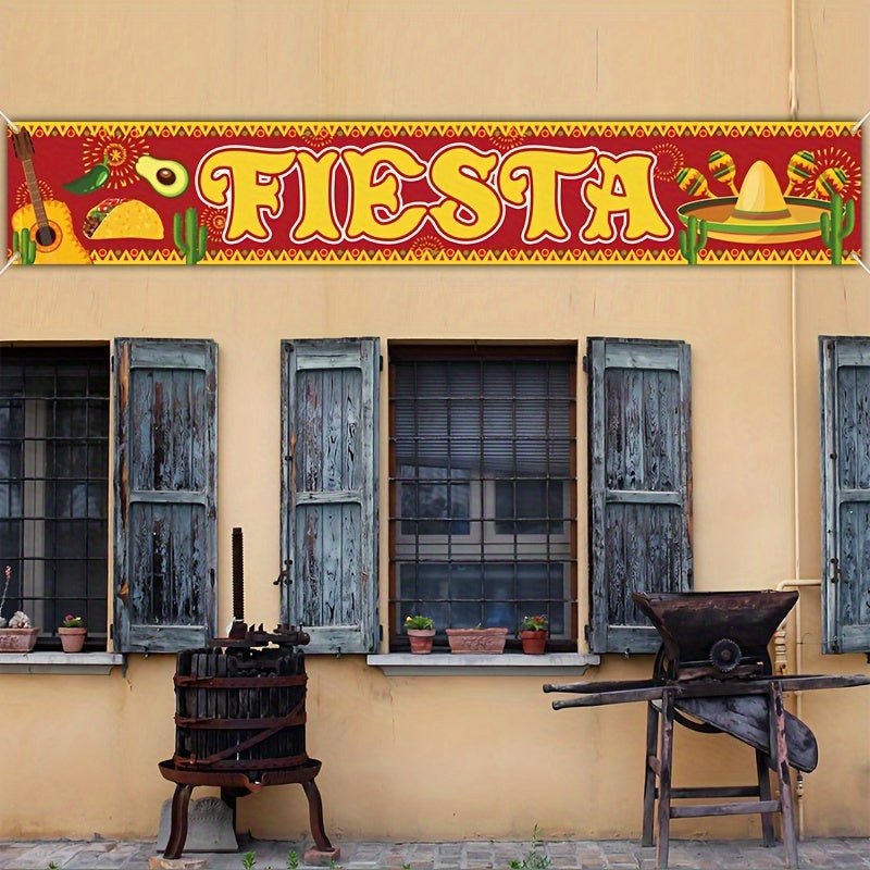 1 Unidad, Fondo De Fotografía Con Temática De Carnaval, Suministros Para Fiesta De Cumpleaños Con Temática Mexicana, Decoración De Letrero De Jardín Para El 5 De Mayo En México, Suministros De Decoración Para El Cinco De Mayo - SACASUSA