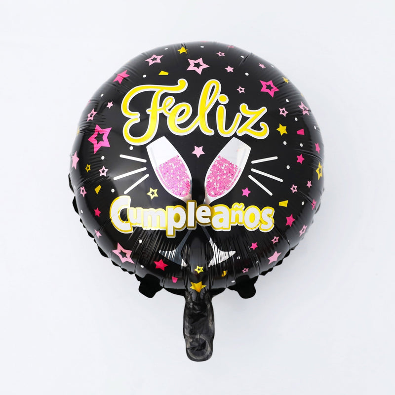 10 Globos De Papel De Aluminio De Cumpleaños Españoles De 18 Pulgadas Feliz Cumpleanos Te Quiero Air Baloes Event Party Decorations Air Golobs, Globo De Película De Aluminio, Accesorio Para Fotos De Cumpleaños, Arreglo De Decoración De Escena - SACASUSA