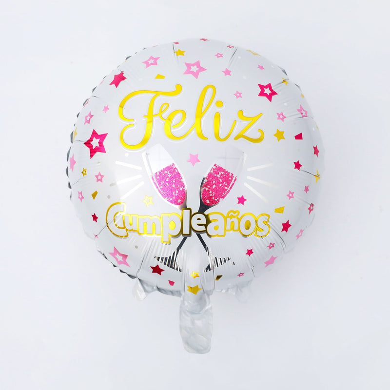 10 Globos De Papel De Aluminio De Cumpleaños Españoles De 18 Pulgadas Feliz Cumpleanos Te Quiero Air Baloes Event Party Decorations Air Golobs, Globo De Película De Aluminio, Accesorio Para Fotos De Cumpleaños, Arreglo De Decoración De Escena - SACASUSA