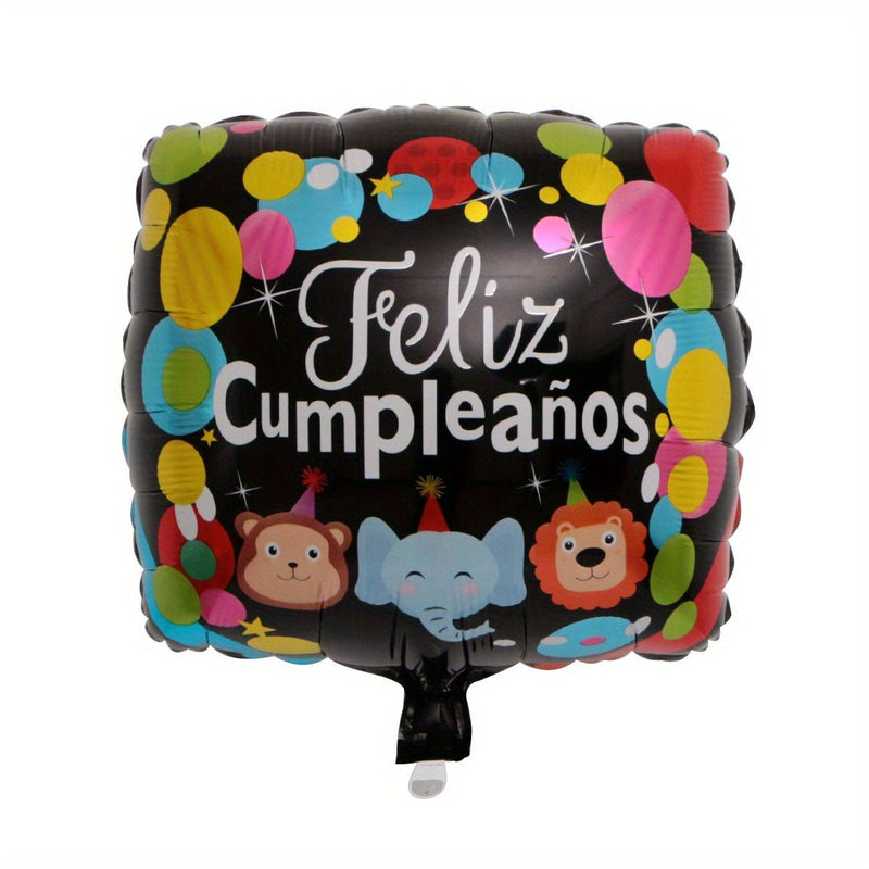 10 Globos De Papel De Aluminio De Cumpleaños Españoles De 18 Pulgadas Feliz Cumpleanos Te Quiero Air Baloes Event Party Decorations Air Golobs, Globo De Película De Aluminio, Accesorio Para Fotos De Cumpleaños, Arreglo De Decoración De Escena - SACASUSA