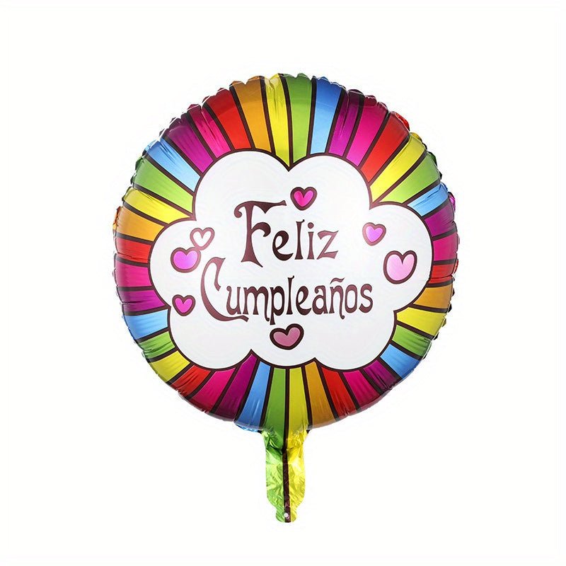 10 Globos De Papel De Aluminio De Cumpleaños Españoles De 18 Pulgadas Feliz Cumpleanos Te Quiero Air Baloes Event Party Decorations Air Golobs, Globo De Película De Aluminio, Accesorio Para Fotos De Cumpleaños, Arreglo De Decoración De Escena - SACASUSA