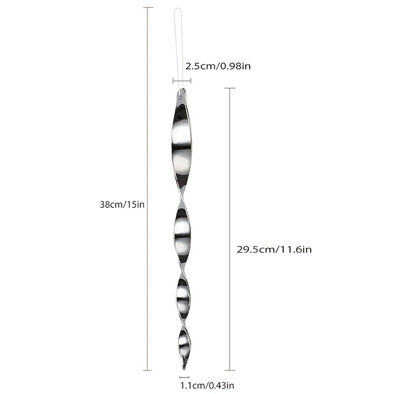 12 Uds. Dispositivos para asustar pájaros carpinteros, dispositivo de Control de varillas de miedo reflectantes para mantener a los pájaros alejados de la piscina del Patio - SACASUSA