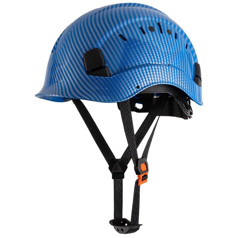 1pc LOEBUCK Patrón De Fibra De Carbono, Sombrero De Ingeniería Sombrero De Seguridad Laboral De Fibra De Carbono, Sombrero Protector De Construcción - SACASUSA