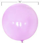 36 pulgadas redondo 5 piezas pastel magenta rosa espesar látex globos gigantes baby shower género revelar cumpleaños boda compromiso fiesta decoración - SACASUSA