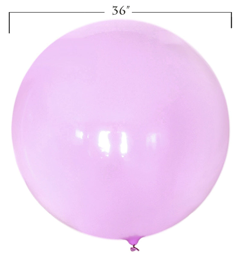 36 pulgadas redondo 5 piezas pastel magenta rosa espesar látex globos gigantes baby shower género revelar cumpleaños boda compromiso fiesta decoración - SACASUSA