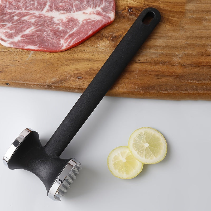 Ablandador de Carne de Alta Calidad, Duradero - Versátil & Fácil de Usar Martillo de Carne de Aleación de Zinc para Platos Suculentos - Gadget de Cocina Esencial 1pc - SACASUSA