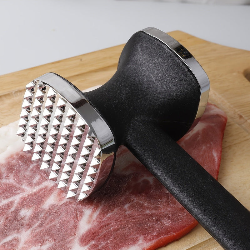 Ablandador de Carne de Alta Calidad, Duradero - Versátil & Fácil de Usar Martillo de Carne de Aleación de Zinc para Platos Suculentos - Gadget de Cocina Esencial 1pc - SACASUSA