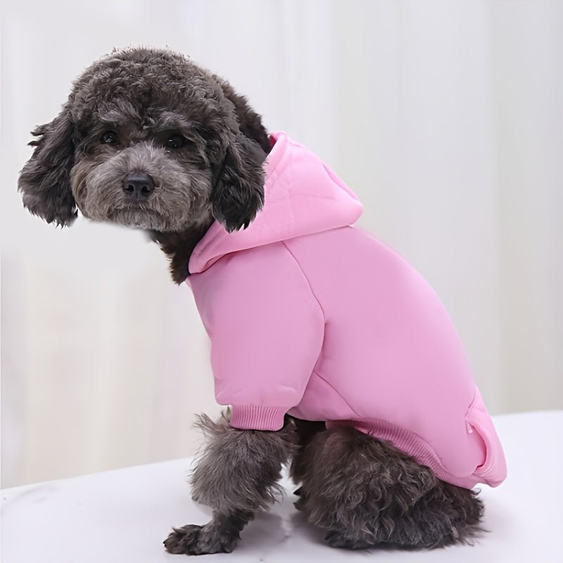 ¡Abrígate con estilo! Sweater de invierno superior para perros: Suave, cálido, tejido de 100% poliéster, lavable a máquina, perfecto para razas pequeñas - SACASUSA