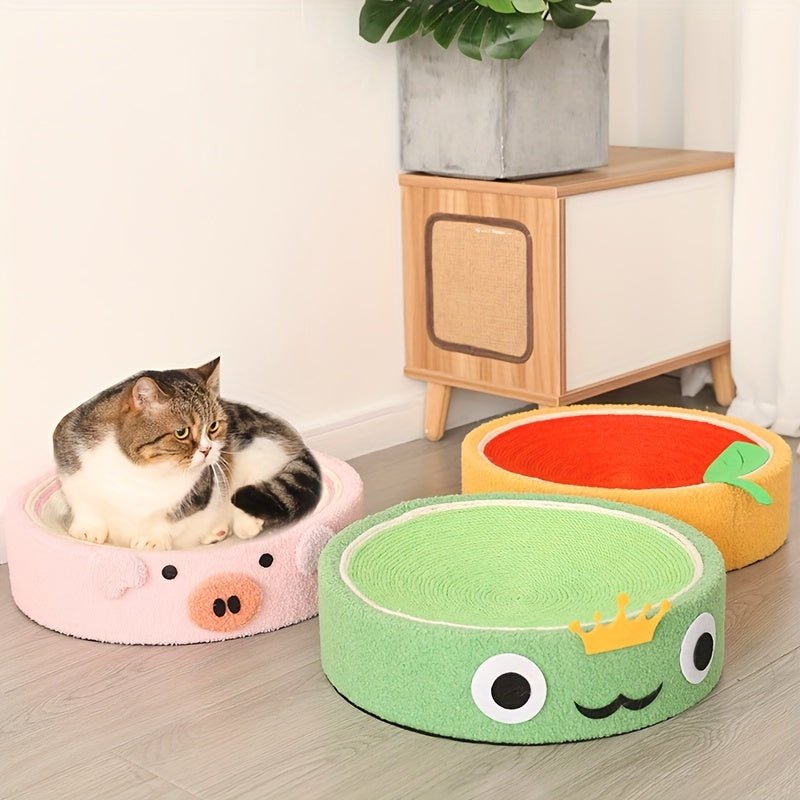 Almohadilla rascadora interactiva para gatos: ¡Protege tus muebles y mantén a tu gatito entretenido! - SACASUSA