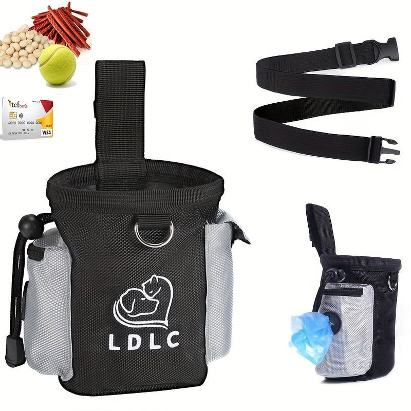 Bolso Para Golosinas Para Perros, Bolso Con Clip Para La Cintura Para Entrenamiento De Perros, Bolso Portátil Para Llevar Comida Para Cachorros Y Aperitivos - SACASUSA