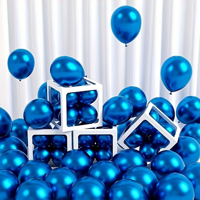 Brillo en Tus Celebraciones: 50pcs, Globos de Latex Metálicos Vibrantes de 5 Pulgadas - Perfectos para cualquier Evento, Apropiados para todas las Edades desde 14+ - SACASUSA