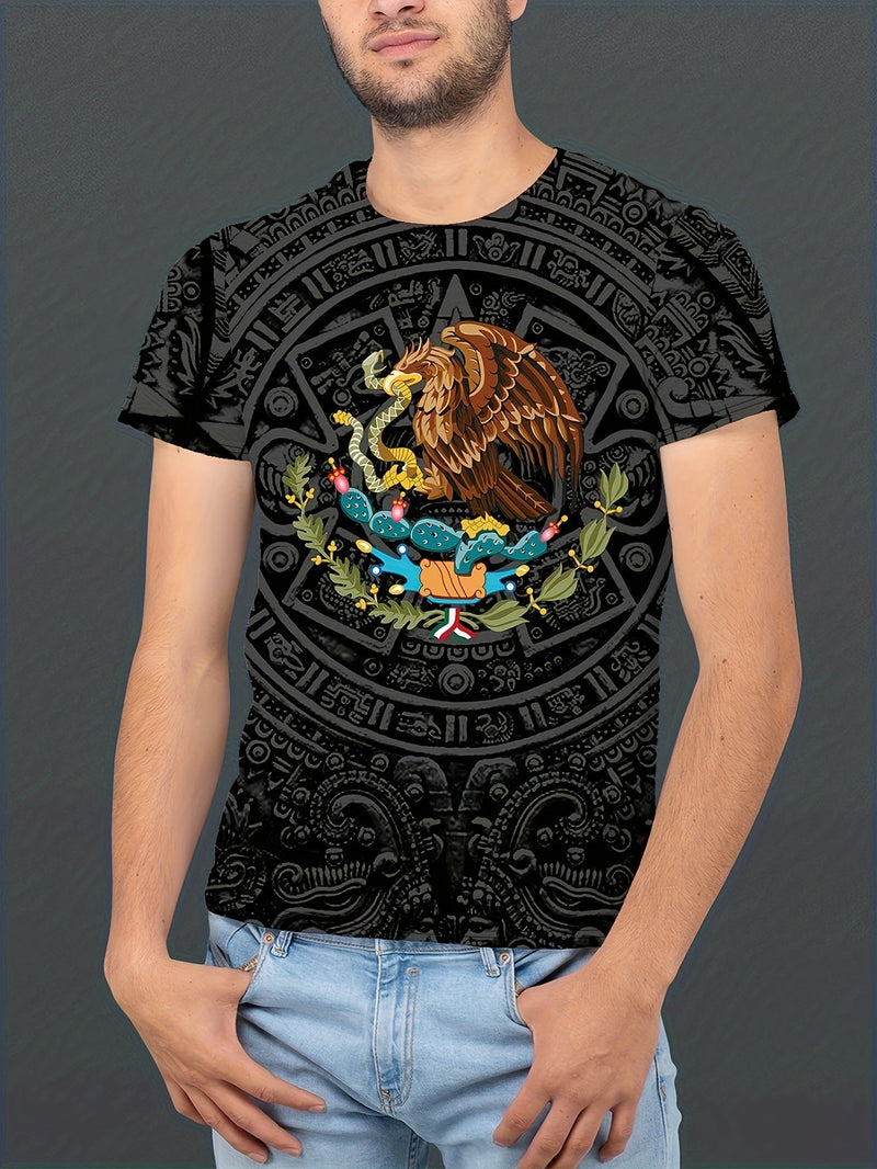 Camiseta Casual Con Impresión 3D De Animal Para Hombres, Camisetas Cómodas Transpirables De Manga Corta, Tops De Pijama Novedosos Para Hombres Para Verano - SACASUSA