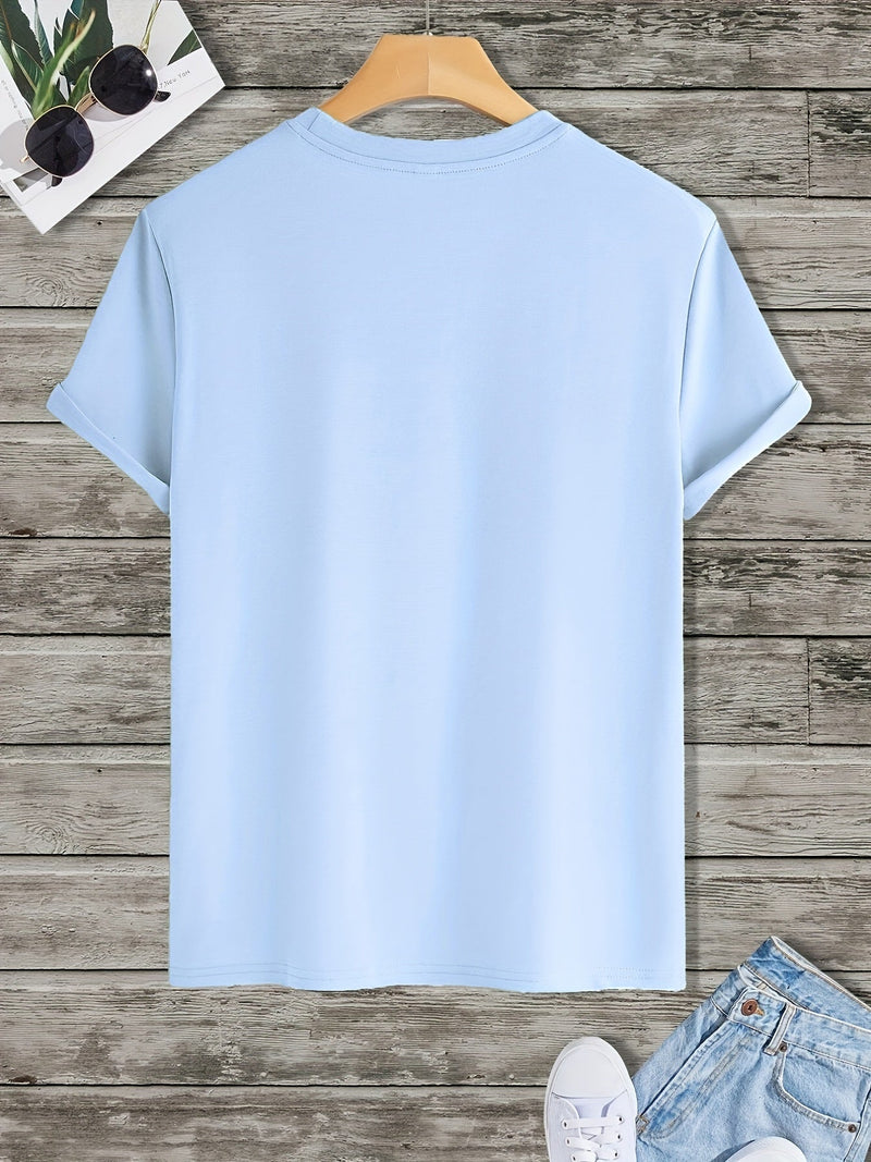 Camiseta Estampada De Fútbol Mexicano, Camisetas Para Hombres, Camiseta Casual De Manga Corta Para El Verano - SACASUSA