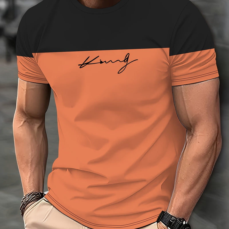 Camiseta Gráfica de Hombre Confortable - Fácil Mantenimiento, Transpirable y de Cuello Redondo para Verano - SACASUSA