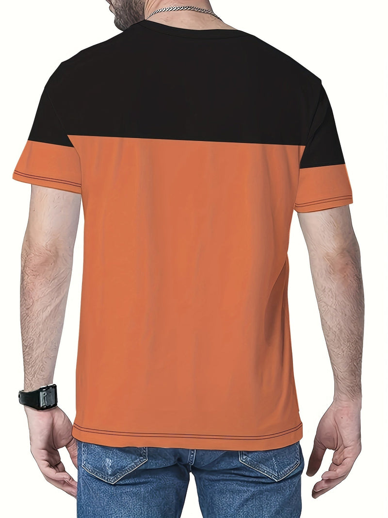 Camiseta Gráfica de Hombre Confortable - Fácil Mantenimiento, Transpirable y de Cuello Redondo para Verano - SACASUSA