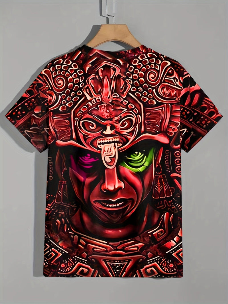 Camisetas De Cuello Redondo De Manga Corta De Moda Con Estampado 3d De Egipcio Antiguo Para Hombres, tendencia de moda, moda casual, estilo clásico, novedad 2023 - SACASUSA