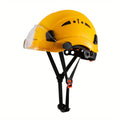 Casco De Seguridad Con Gafas, Casco De Construcción, Cascos Protectores ABS De Alta Calidad, Gorro De Trabajo Para Trabajar, Escalar, Montar A Caballo - SACASUSA