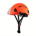 Casco De Seguridad Con Gafas, Casco De Construcción, Cascos Protectores ABS De Alta Calidad, Gorro De Trabajo Para Trabajar, Escalar, Montar A Caballo - SACASUSA