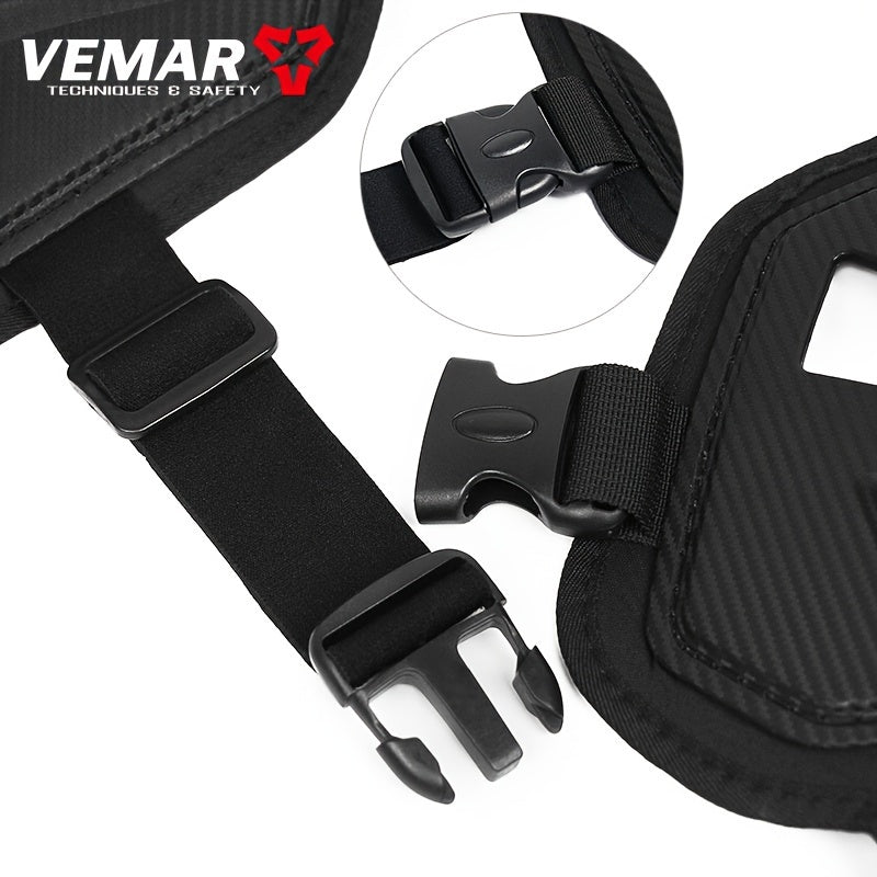 Chaleco de Armadura Para Motocicleta de Verano Vemar: Protección Respirable y Construida en PE para Carreras Off-Road y Motocross: Diseño Simplificado Sin Bolsillo - SACASUSA