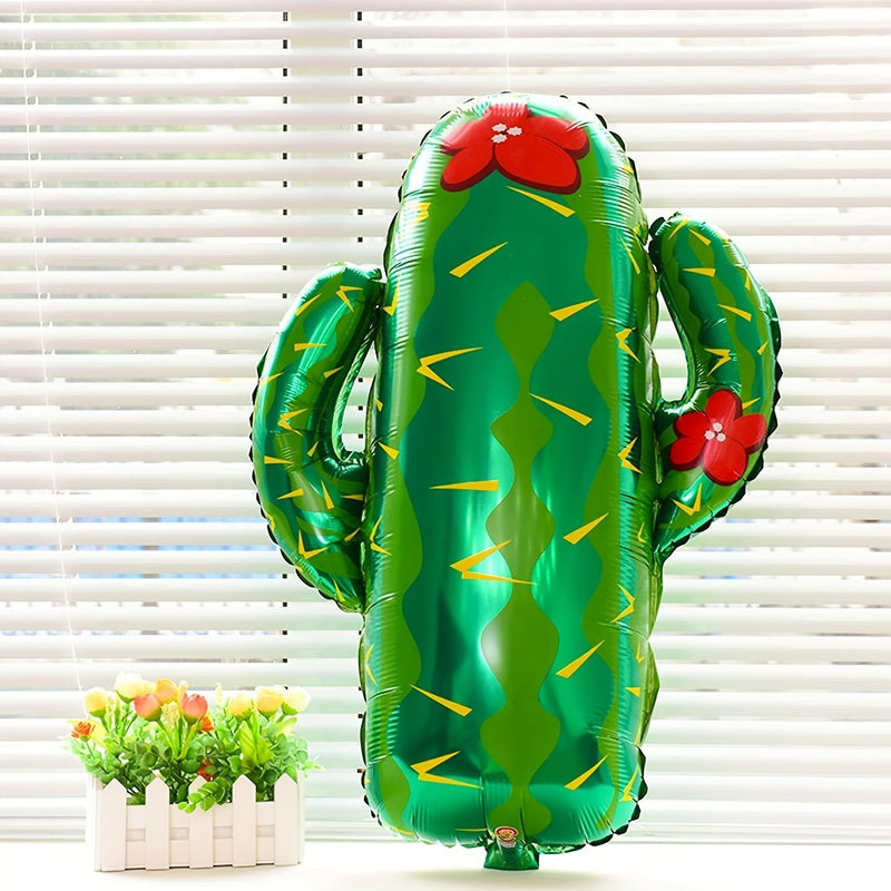 Decoraciones Para Fiesta De Cumpleaños Mexicana, Suministros Para Fiesta De Fiesta Mexicana, Tema De Taco, Fiesta De Cactus, Globo De Papel De Aluminio De Taco Para Festivales De Cumpleaños - SACASUSA