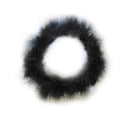 Extra Large 47x17 Inch Feather Halloween Costume Angel & Fairy Wings, Free Halo in Black or White, XL Size for Men, Women & Adults