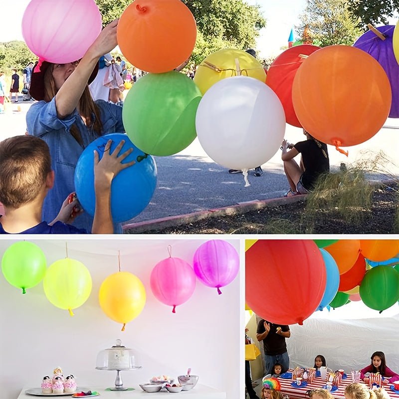 Durable Globo Punch de Látex (10 piezas) - Regalo Encantador para Niños de 8-12 Años, ¡Ideal para Diversión al Aire Libre y Fiestas Festivas! - SACASUSA