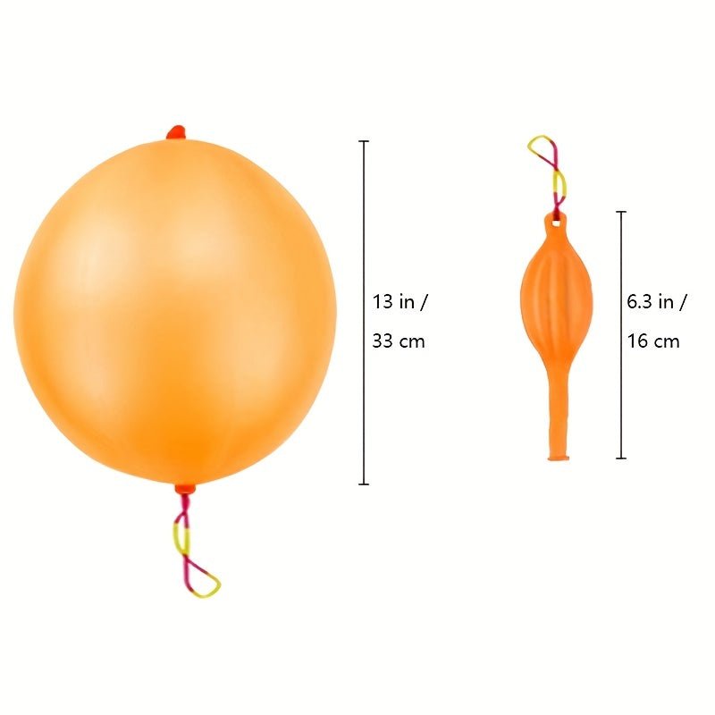 Durable Globo Punch de Látex (10 piezas) - Regalo Encantador para Niños de 8-12 Años, ¡Ideal para Diversión al Aire Libre y Fiestas Festivas! - SACASUSA