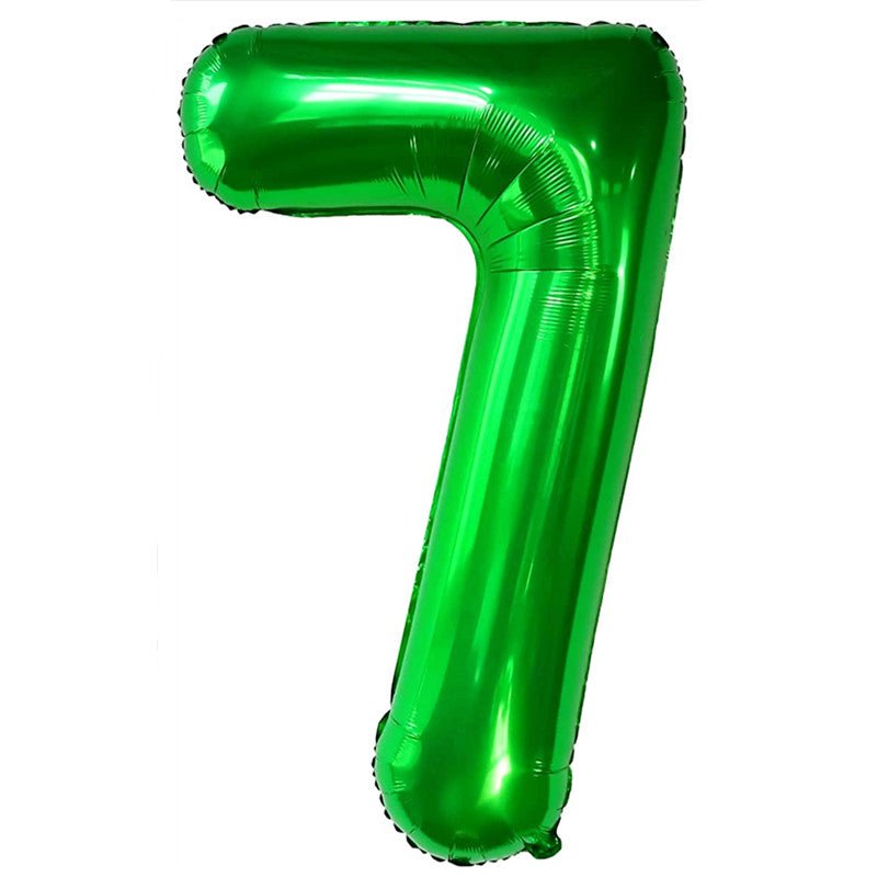 Duraderos Globos de Números Verdes Oscuros de 40 pulgadas: Perfectos para Elevar Fiestas Temáticas de la Jungla y Celebraciones de Cumpleaños Memorables para Niños - SACASUSA