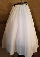A-line crinoline petticoat, semi-full hoopless wedding dress underskirt, layered underskirt for women, one size. SML XL 24"-46" waist